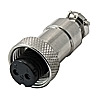 GX16 12M-2A (розетка на кабель 2pin)