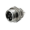 GX16 12M-4B (вилка на корпус 4pin)
