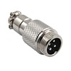 GX16 12M-4 (вилка на кабель 4pin)