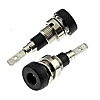 Z007 2mm panel jack BLACK