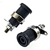 Z012 4mm panel jack BLACK