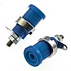 Z012 4mm panel jack BLUE