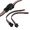 SM connector F/M 4P*150mm