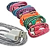 Шнур USB to iPhone5 round braid 1m