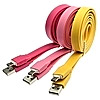 Шнур USB to Micro USB big flat 1m