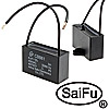 CBB61 4мкф 450в 47х28х18 провод SAIFU