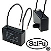 CBB61 3мкф 450в 47х25х18 провод SAIFU