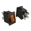 KCD1-201N-4-C3 Y/4P on-off желтый (SWR45)