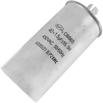 CBB65 40мкф + 1.5мкф 450В (SAIFU)