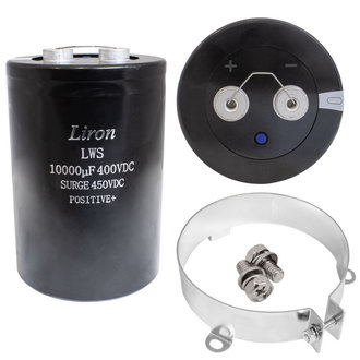 ECAP 10000 мкф 400в 85*C 90*130 LWS Liron