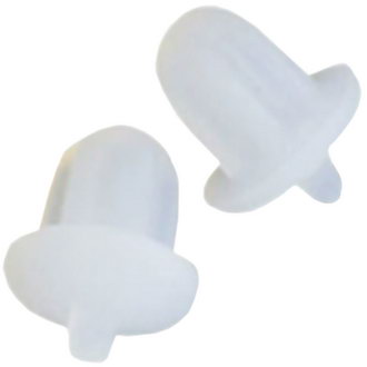 Rubber plug 6.35mm Jack 01 white