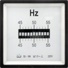 ЧМ 45-55Гц 220В reed (96х96) частотомер