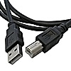 Шнур USB-B M USB-A M 1.5m black