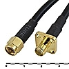 SMA-P/SMA-JKF RG58 30cm