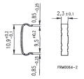 B65808J2204X000 скоба RM6 EPCOS
