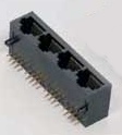 TJ9-8P8C-04 RJ45 1х4 порта KLS
