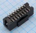 BHS-16 SMD вилка с площад шаг2.54 CONNFLY