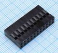 BLD-22 розетка без контактов шаг 2.54 CONNFLY
