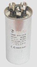 CBB65-C 25мкф+3,0мкф 450в 5% (50Х75) (3 выв.