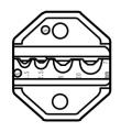 Сменные губки CP-236DN (1PK-3003D19)