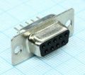 DPS-9F розетка без крепежа черн. CONNFLY