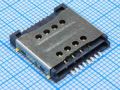 DS1138-03-08SS4BSR держатель 2хSIM CONNFLY