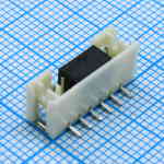 W2103-06PSATQWR вилка SMT шаг 2.0 H=6.6 HSM