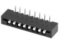 FB-08R розетка угл. шаг 2.54 CONNFLY