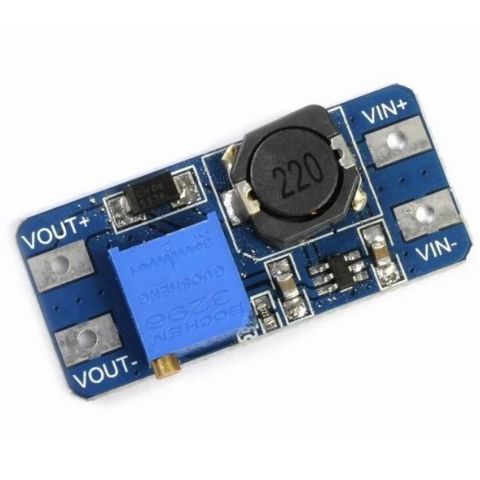 MOD-MT3608 / с защитой, 2A, Uin=2-24V, Uout=2