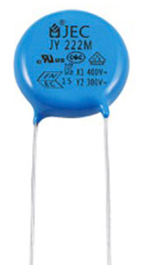 CD 2200пф 300VAC 20% ClassY2 Y5V P=7.5мм кон