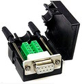 D-SUB-DB9-F-RS розетка 9pin с клеммником