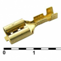 DJ622-D6.3A клемма ножевая 6.3мм 0.8мм2