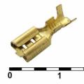 DJ622-D4.8A клемма ножевая 4.8мм 0.8мм2