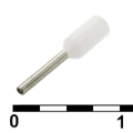 DN00206 white (0.75x6mm) Наконечники