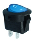 RK2-13 1X1 B/BL'0-' синий ON-OFF (RS101-8)