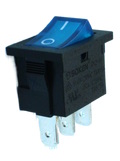 RK2-16 1X1N B/BL'0-' синий ON-OFF (SWR41)