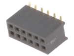 PBD1.27-12S SMD (2X6) шаг 1.27мм CONNFLY