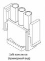 KLS1-XL1-6.35-1X04-FH розетка шаг 6.35 KLS