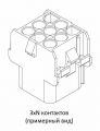 KLS1-XL1-6.35-3X02-MH вилка шаг 6.35 KLS
