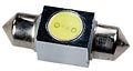 S8.5*31-FT-1SMD-1W-W-12V, LED лампа белая Fes
