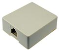 XTC-468-8C, розетка телефонная TJC-8C настенн