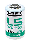 LS14250, 3.6В, литий, 1/2AA, без выводов SAFT