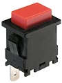 LC-8302BROT-G кнопка б/фикc.крас. 250В 10А