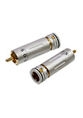 1-222G BLACK, 1-222G,Раз.RCA шт мет.бронзапоз