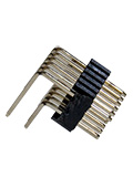 L-KLS1-207D-12-R, вилка штыревая 2х6 угл. KLS