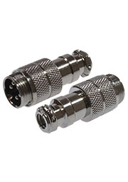 1-563-5, разъем MIC-16 5 контактов штекер мет
