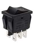 KCD2-202 (6pin) 15A.250V ON-ON черный (SWR74)