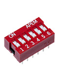 NDSR-06-V DIP-перекл 6поз. APEM
