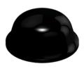 SJ5003 клейкие ножки d11.1x5 чёрные полусфера