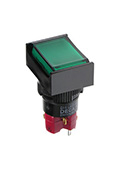 D16LMT2-1ABHG кн.б/фикс 250В/5А,зел.LED 6В